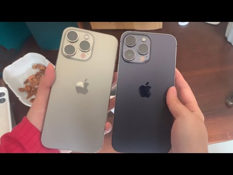 iPhone 15 Pro Max / Natural Titanium / 아이폰 15 프로 맥스 vs 아이폰 14 프로 맥스