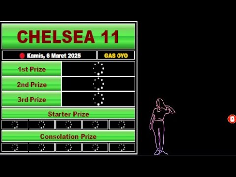 🔴 LIVE CHELSEA 11 | LIVE DRAW CHELSEA 11 | LIVE DRAW CHELSEA 11 HARI INI 6 MARET 2025