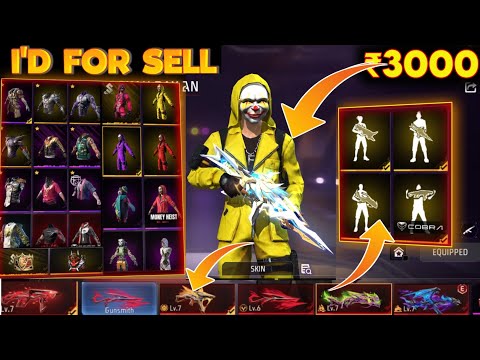 Free Fire id Sell Low Price 😱💸|| FF id SELL 🛒Low Price ma id 🤯💸|| All Evo Max || Trusted id Seller💯✅