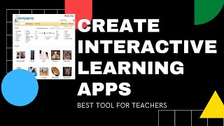 How to Create Interactive Apps  Easily with LearningApps ( Part1)