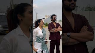 Bigg Boss Akhil Sarthak And RJ Kajal at DLF Fro Promoting Vere Level Office | #ytshorts #shorts