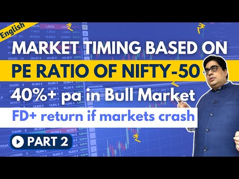 Turning Your SIP Into a 12% PA FD Even During a NIFTY-50 Crash | Part2-Market Timing Using PE Ratio