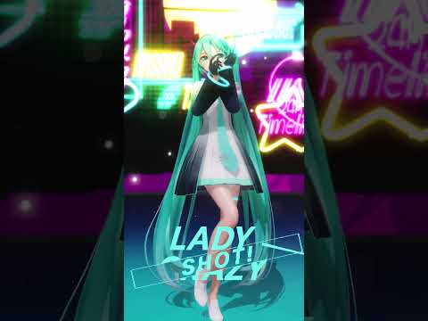 HIMEHINA / LADY CRAZY 初音ミク踊ってみた [MMD] #ヒメヒナ #LADYCRAZY #初音ミク #shorts #mmd #miku #short