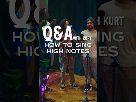 Q&A with Kurt: How to Sing High Notes #voice #vocalcoach #steviewonder #singer #highnotes #shorts