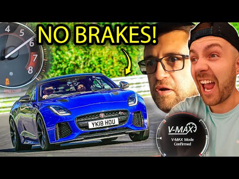 FLAT OUT IN THE WRECKED JAGUAR F TYPE SVR I REBUILT