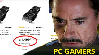 PC Gamers Reaction to GPU Prices Skyrocketing!