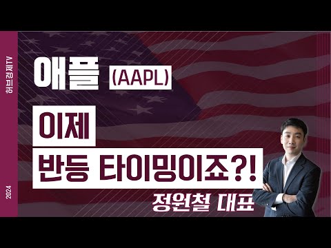 애플 (AAPL) - 이제 반등 타이밍이죠?!