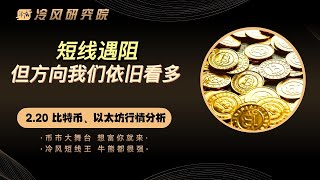 比特币行情分析 | 短线遇阻，但方向我们依旧看多 | 以太幣 | 比特幣分析 | BTC | ETH | 比特币