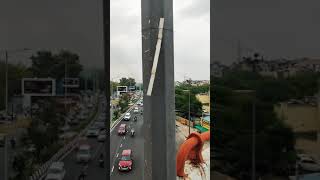 Traffic Jam at Delhi’s Barapullah Elevated Corridor #shorts