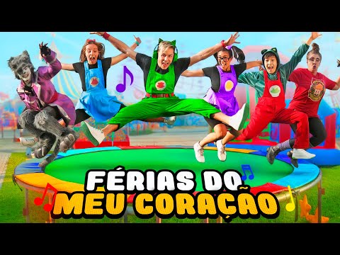 Férias do Meu Coração 🏖️ - Gato Galactico | Clipe Especial de Férias