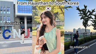 From 🇮🇳 Rajasthan to South korea 🇰🇷: My Scholarship Success Story #juhikorea #korea #southkorea