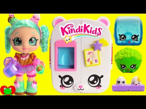 Peppa Mint Dispenses KINDI KIDS Kindi Fun Refrigerator Ice Cube and Surprises