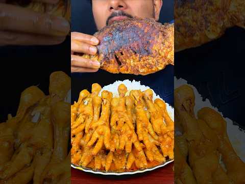 Spicy Whole Big Fish Fry Eating #asmr #mukbang #reelsvideo #reels #viralvideo #shortvideo #eating