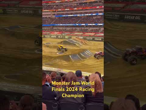 Monster Jam World Finals 2024 Racing Champion #MonsterJam #MonsterTruck #MJWFXXIII