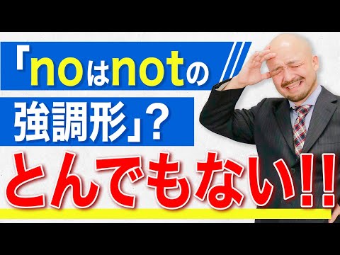 【英語学習者の99%が知らない】英語NoとNotの違いを英語のプロが教えます