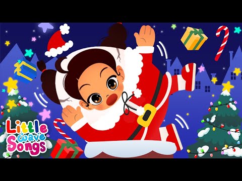 🎄 Humpty Dumpty Holiday Night | Kids Christmas Songs | Little Wave Songs - Baby Coco