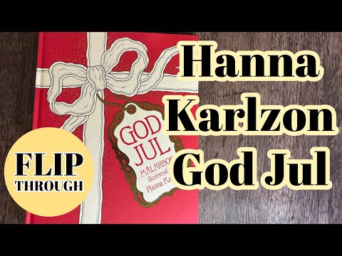 New~ HANNA KARLZON GOD JUL flip through