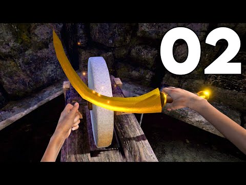 Making a Fortune Crafting Solid Gold Swords - Medieval Blacksmith - Part 2