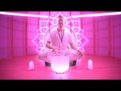 Crown Chakra Frequency Sound Bath | 485Hz Singing Bowl and Tuning Fork (Sahasrara)