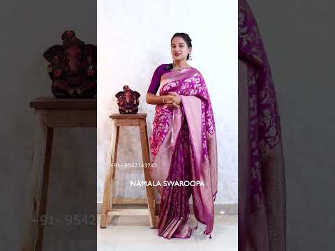 #georgette#saree#banarasi #saree #silksaree #silkclothing