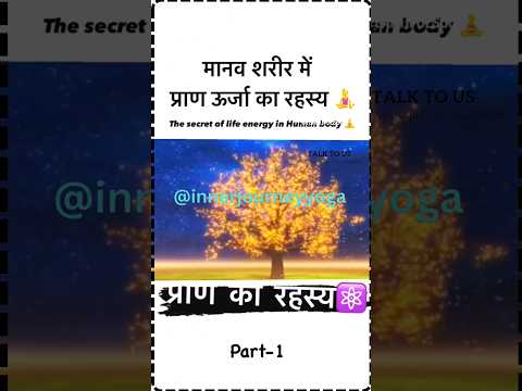 मानव शरीर में प्राण ऊर्जा का रहस्य। प्राण ऊर्जा #pranpratishtha #viral #power #shortvideo #yoga