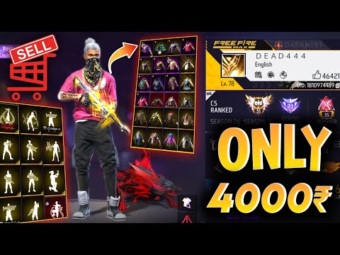 Free Fire id Sell Low Price 😱💸|| FF id SELL 🛒Low Price ma id 🤯💸|| All Evo Max || Trusted id Seller💯✅