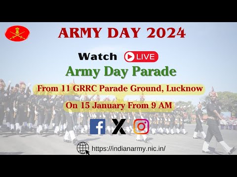 ARMY DAY 2024 PARADE - LIVE STREAMING