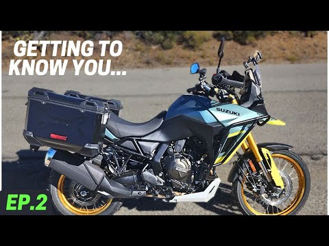 200 Miles on the Suzuki V-Strom 800DE (EP.2) (heat, vibration, comfort test)