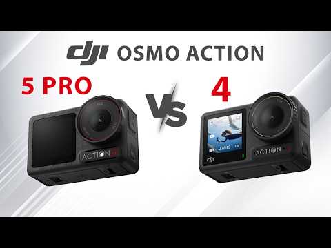 DJI Osmo Action 5 Pro VS. Osmo Action 4 - Upgrade Now!