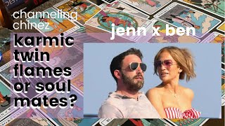 JEN X BEN | TWIN FLAMES KARMIC RELATIONSHIP TAROT READING | Channeling Chinez