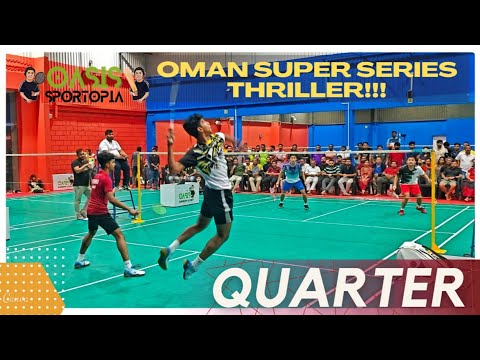 SOMI/ABHIYU VS DEV/DHIRAN:OMAN BADMINTON SUPER SERIES 2025