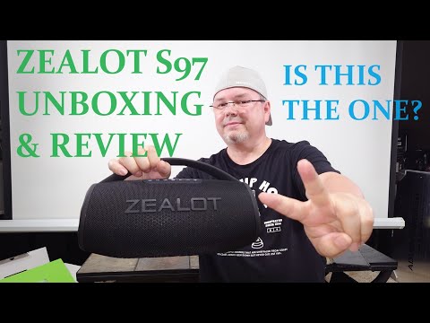 Zealot S97 mid-size Boombox 📦 Unboxing, Review & Demo. 😵Will I Finally Like A Zealot Speaker?