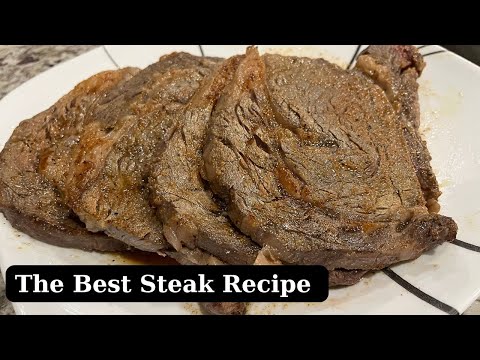 How to make delicious pan seared ribeye steak at home