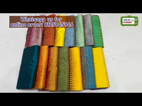 pochampally ganga jamuna ikkat pattu sarees||pallu blouse design sarees||ikkat sarees with blouse