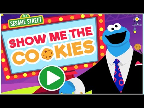 Show Me the Cookie Monster - Sesame Street Educational Games #learning #elmo #sesamestreet #numbers