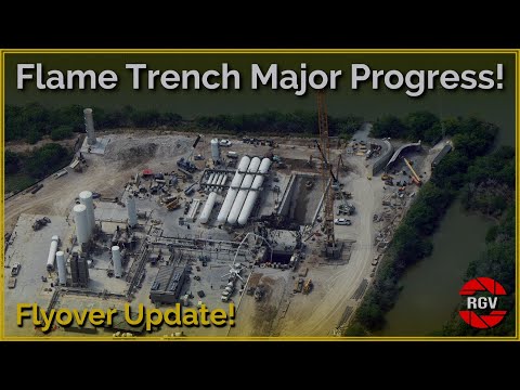 Major Flame Trench Updates! Starbase Flyover Episode 40