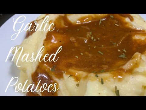 Creamy Garlic Mashed Potatoes | How to Make Homemade Mashed Potatoes | Mashed Potato Recipe