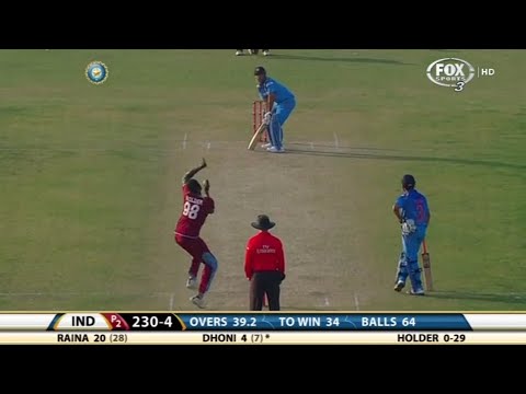 INDIA VS WEST INDIES ODI FINAL MATCH 2013 | IND VS WI  MOST SHOCKING ODI MATCH EVER