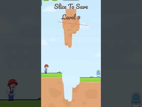 Slice To Save Level 9 Walkthrough. #slicetosave #shorts #gameplay #walkthrough #mobilegame #trending