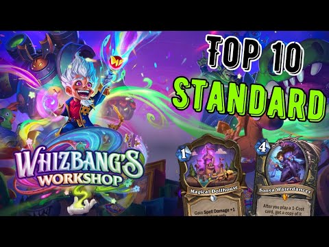 Whizbang's Workshop Top 10 Standard Cards!!