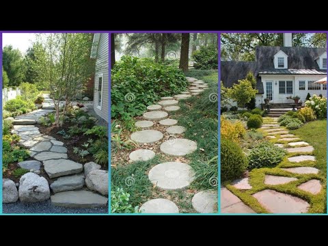 Most Incredible Garden Stones Walkway Designs- Home Decoration