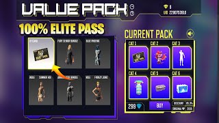 #shorts Value pack 100% elite pass #valuepackevent #valuepackelitepass