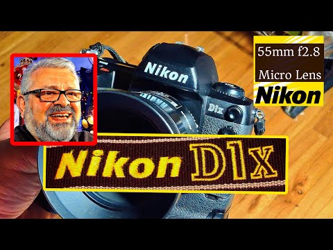 Nikon D1X CCD Camera Nikkor 55mm f2.8 AF Micro Lens Photography Class 404