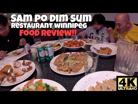 WINNIPEG LOCAL FOOD!! MOUTHWATERING CHINESE RESTAURANT IN WINNIPEG MANITOBA!! 🍗🍛 [4K]