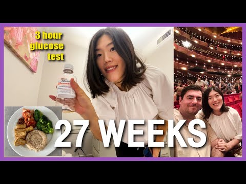 Pregnancy Vlog Second Trimester l Day in my life Pregnancy, Glucose Test, Met Opera, Pregnancy Diet