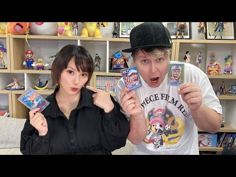 ONE PIECE TCG all card set opening ft. Shibuya Kaho