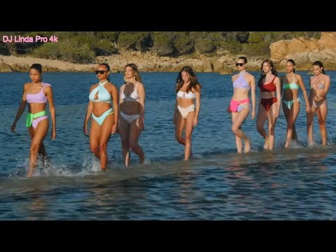 Modern Talking style - Italo Disco❤️ DJ Linda Pro 4k (🎹Igor Korg_IgK (Beautiful Girl (Bikini 4k 20