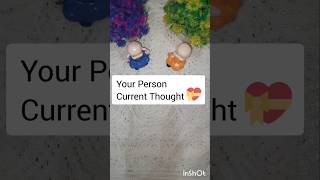 Your person current thought 👩‍❤️‍👨 | DivineShine111 #tarot #tarotreading #shorts #dmtodf