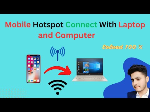 Mobile Hotspot se laptop // Computer me internet kaise connect kare..