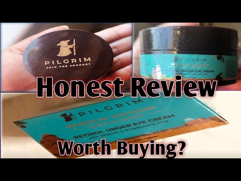 PILGRIM UNDER EYE CREAM REVIEW | RETINOL UNDER EYE CREAM | MY EXPERIENCE 🤔 | GROWING SILENTLY